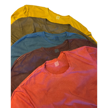 Load image into Gallery viewer, Pre-Order Botanically Dyed T-Shirt - Solid Colours

