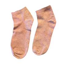 Load image into Gallery viewer, Shortie Lightweight Linen/Cotton Socks
