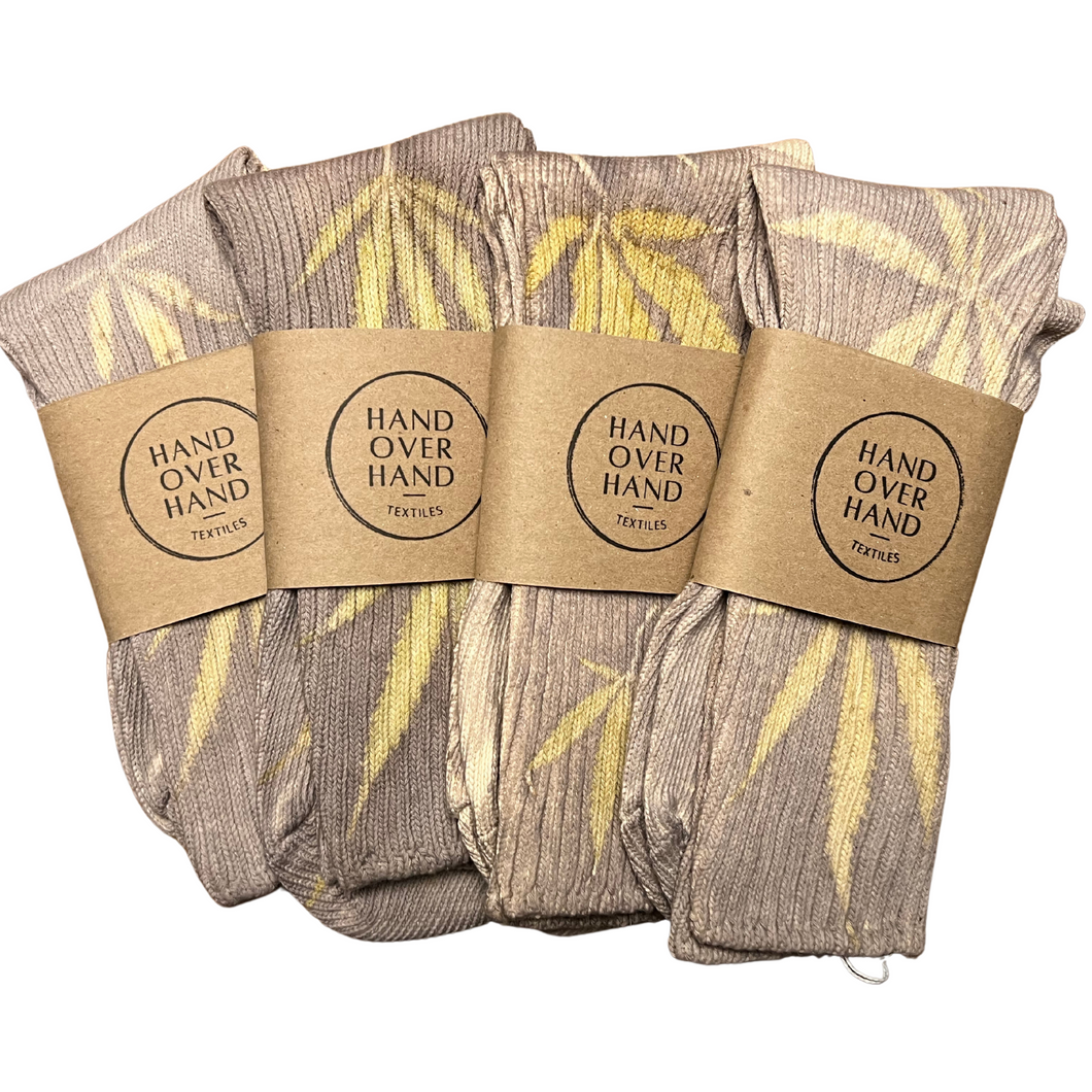 Organic Cotton Socks - Cannabis Prints